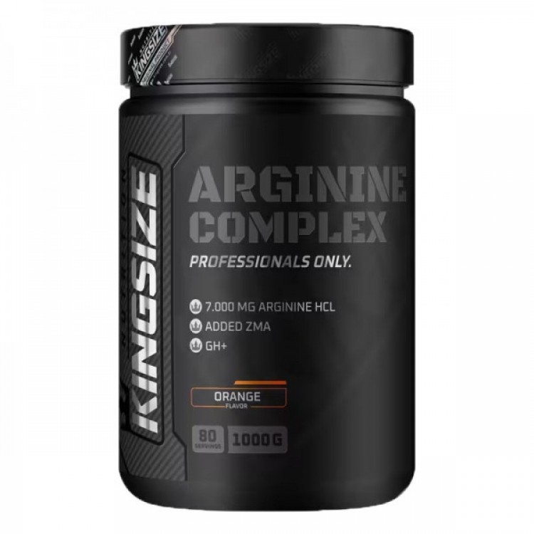 KİNGSİZE NUTRİTİON ARGININE COMPLEX POWDER 1000 GR PORTAKAL KİNGSİZE NUTRİTİON ARGININE COMPLEX POWDER 1000 GR PORTAKAL
