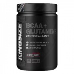KİNGSİZE NUTRİTİON BCAA + GLUTAMINE POWDER 1000 GR KIRMIZI MEYVELER