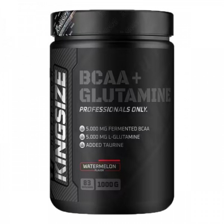 KİNGSİZE NUTRİTİON BCAA + GLUTAMINE POWDER 1000 GR KARPUZ