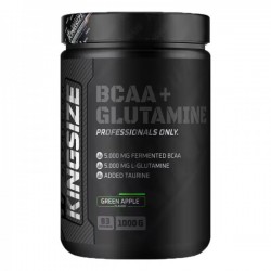 KİNGSİZE NUTRİTİON BCAA + GLUTAMINE POWDER 1000 GR YEŞİL ELMA