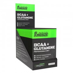 KİNGSİZE NUTRİTİON BCAA + GLUTAMINE PODER 12 GR 20 SAŞE YEŞİL ELMA KİNGSİZE NUTRİTİON BCAA + GLUTAMINE PODER 12 GR 20 SAŞE YEŞİL ELMA