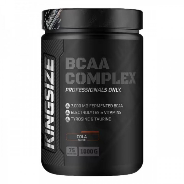 KİNGSİZE NUTRİTİON BCAA COMPLEX POWDER 1000 GR KOLA