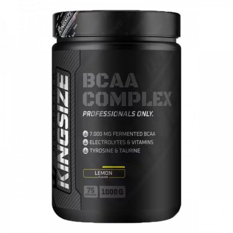KİNGSİZE NUTRİTİON BCAA COMPLEX POWDER 1000 GR LİMON