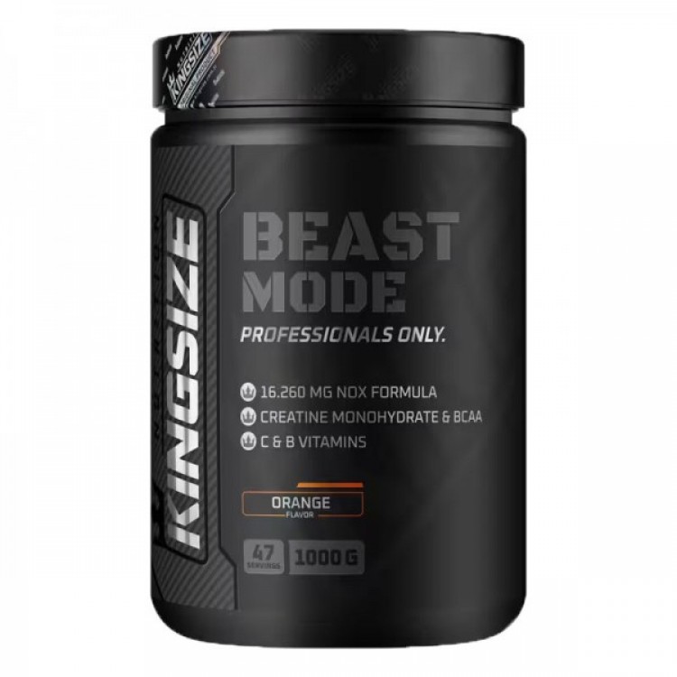 KİNGSİZE NUTRİTİON BEAST MODE 1000 GR PORTAKAL