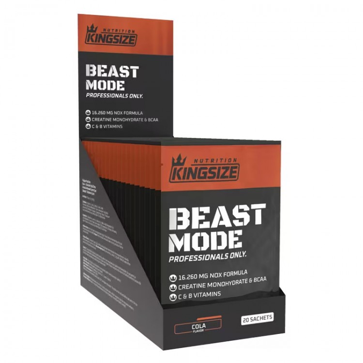 KİNGSİZE NUTRİTİON BEAST MODE 21 GR 20 SAŞE KOLA 