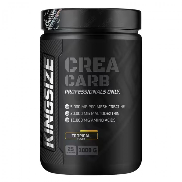 KİNGSİZE CREA CARB 1000 GR TROPİKAL MEYVE KİNGSİZE CREA CARB 1000 GR TROPİKAL MEYVE