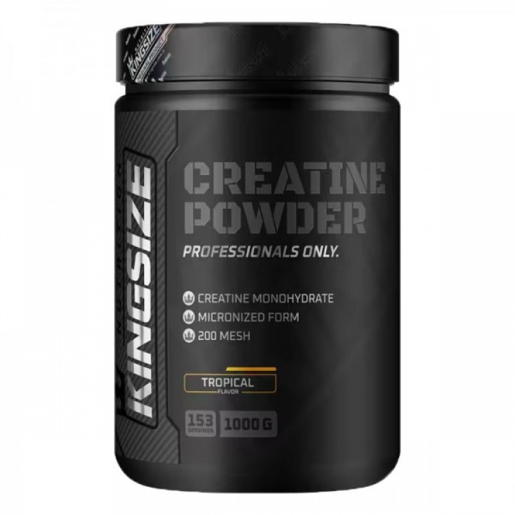 KİNGSİZE NUTRİTİON CREATINE POWDER 1000 GR TROPİKAL