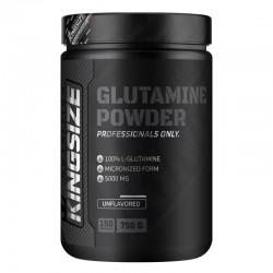 KİNGSİZE NUTRİTİON GLUTAMINE POWDER 750 GR AROMASIZ
