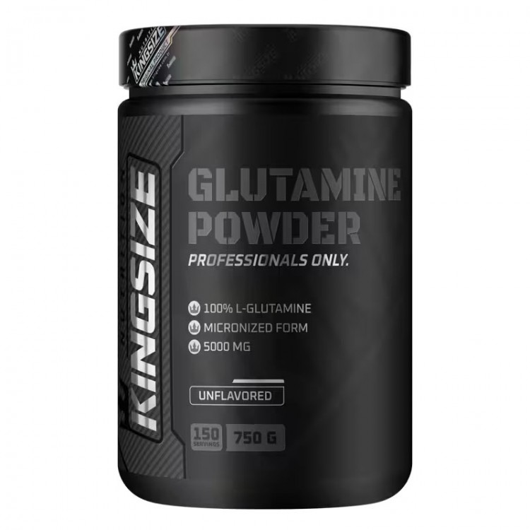 KİNGSİZE NUTRİTİON GLUTAMINE POWDER 750 GR AROMASIZ