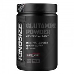 KİNGSİZE NUTRİTİON GLUTAMINE POWDER 750 GR KIRMIZI MEYVELER