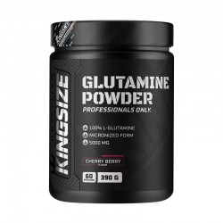 KİNGSİZE NUTRİTİON GLUTAMINE POWDER 390 GR KIRMIZI MEYVELER