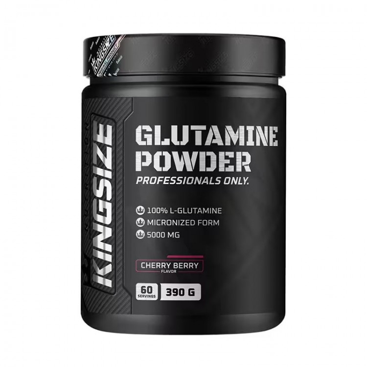 KİNGSİZE NUTRİTİON GLUTAMINE POWDER 390 GR KIRMIZI MEYVELER KİNGSİZE NUTRİTİON GLUTAMINE POWDER 390 GR KIRMIZI MEYVELER