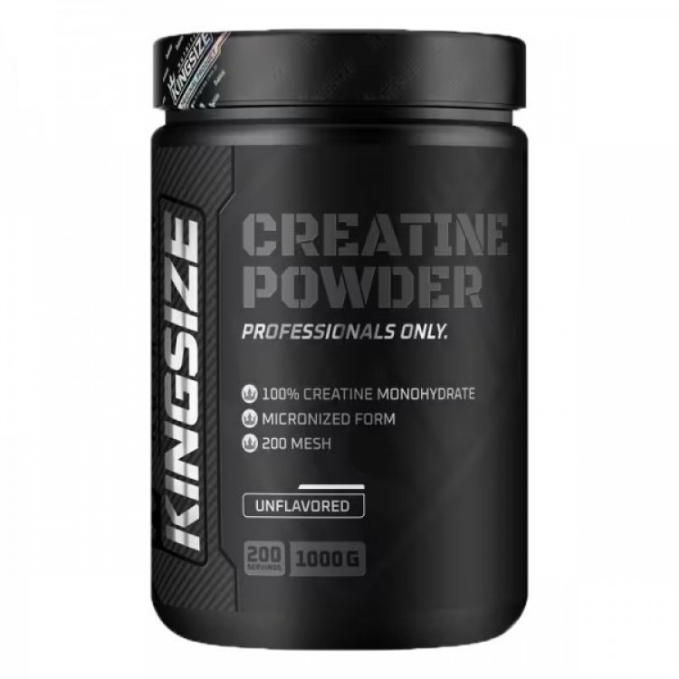 KİNGSİZE NUTRİTİON CREATINE POWDER 1000 GR AROMASIZ
