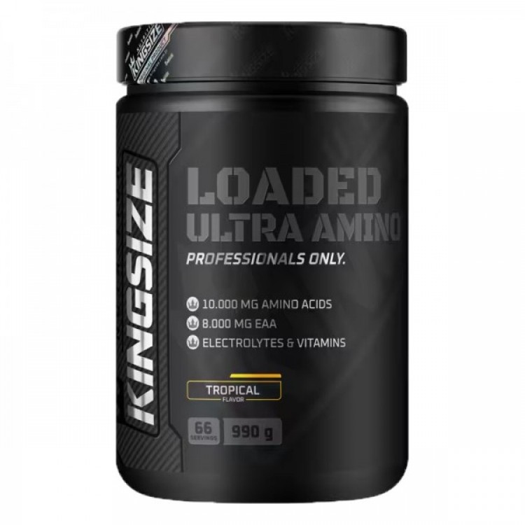 KİNGSİZE NUTRİTİON LOADED ULTRA AMİNO-EAA 990 GR TROPİKAL MEYVE