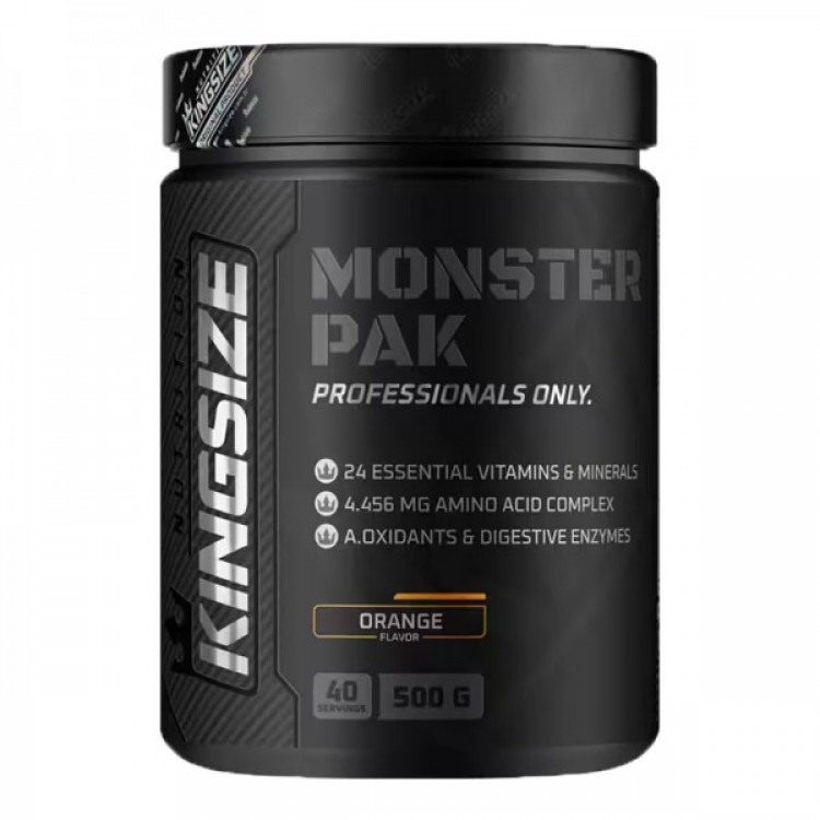 KİNGSİZE NUTRİTİON MONSTER PAK 500 GR PORTAKAL