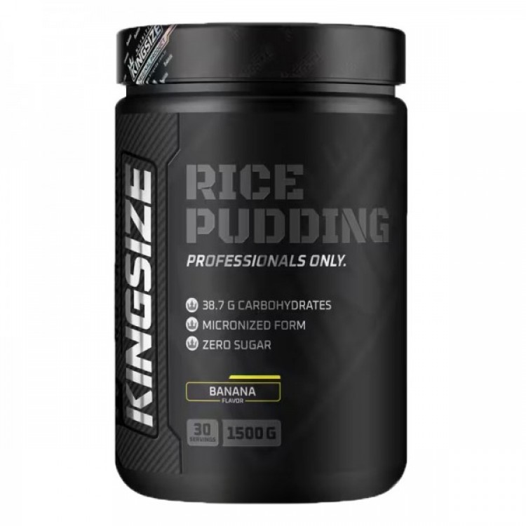 KİNGSİZE NUTRİTİON RICE PUDDING 1500 GR MUZ KİNGSİZE NUTRİTİON RICE PUDDING 1500 GR MUZ
