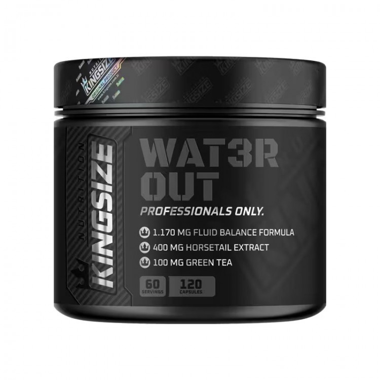 KİNGSİZE NUTRİTİON WAT3R-OUT 120 KAPSÜL KİNGSİZE NUTRİTİON WAT3R-OUT 120 KAPSÜL