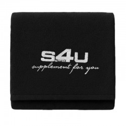 S4U %100 PAMUK SİYAH HAVLU