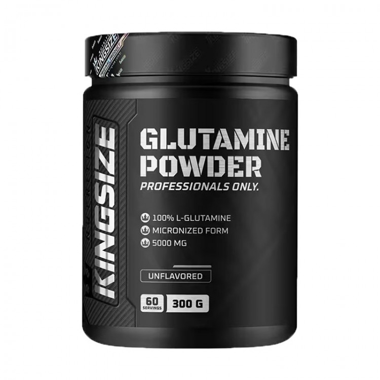 KİNGSİZE NUTRİTİON GLUTAMINE POWDER 300 GR AROMASIZ KİNGSİZE NUTRİTİON GLUTAMINE POWDER 300 GR AROMASIZ
