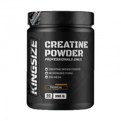 KİNGSİZE NUTRİTİON CREATINE POWDER 390 GR TROPİKAL
