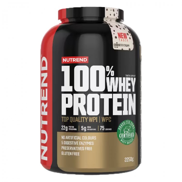 NUTREND %100 WHEY PROTEİN 2250 GR COOKIES CREAM