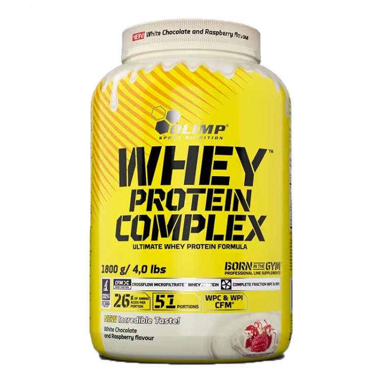 OLİMP WHEY PROTEİN COMPLEX 1800 GR BEYAZ ÇİKOLATA&AHUDUDU