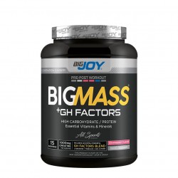 BİG JOY BİG MASS + GH FACTORS - 1500 GR ÇİLEK BİG JOY BİG MASS + GH FACTORS - 1500 GR ÇİLEK