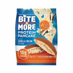 BİTE MORE PROTEİN PANCAKE (50 GR) - 1 ADET VANILLA CREAM BİTE MORE PROTEİN PANCAKE (50 GR) - 1 ADET VANILLA CREAM