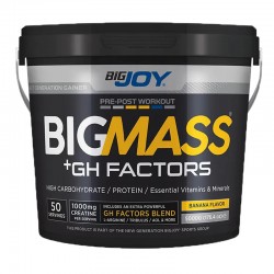 BİG JOY BİG MASS + GH FACTORS 5000 GR MUZ BİG JOY BİG MASS + GH FACTORS 5000 GR MUZ