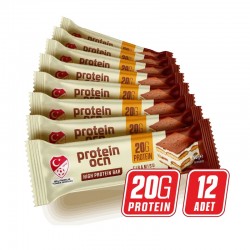 PROTEİNOCEAN PROTEIN BAR 12 ADET TİRAMUSU PROTEİNOCEAN PROTEIN BAR 12 ADET TİRAMUSU