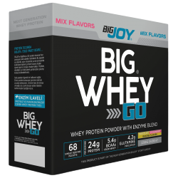 BİG JOY BİG WHEY GO 30 GR - 68 PAKET MİX BİG JOY BİG WHEY GO 30 GR - 68 PAKET MİX