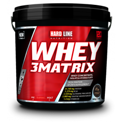 HARDLİNE WHEY 3 MATRİX 3600 GR ÇİLEK