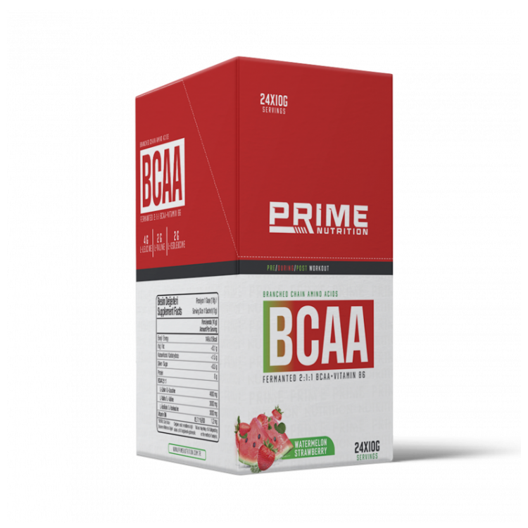 PRİME NUTRİTİON BCAA 2:1:1 240 GR (10 GR) - 24 ADET KARPUZ&ÇİLEK