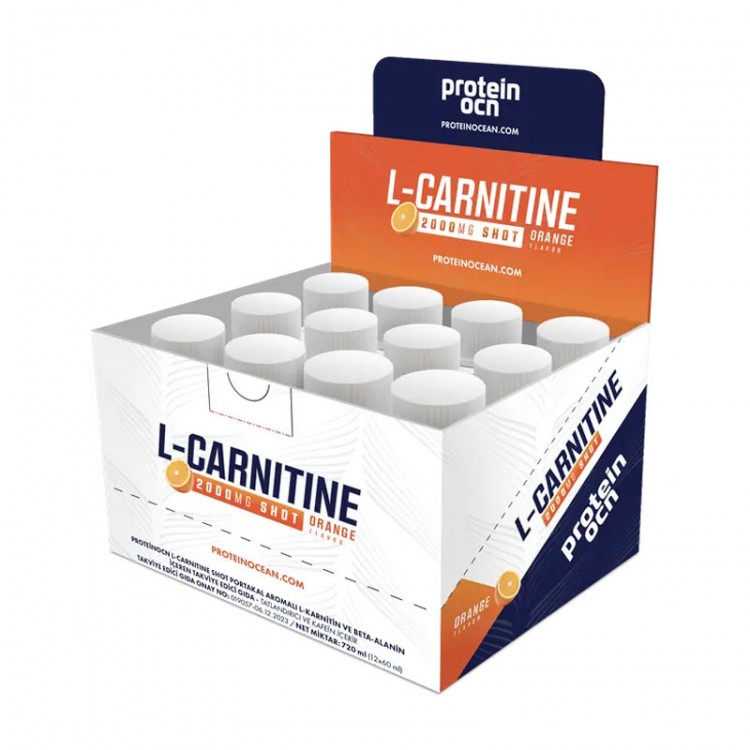 PROTEİNOCEAN L-CARNITINE 12 SHOT 