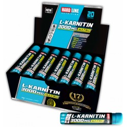 HARDLİNE L-KARNİTİN MATRİX 3000 MG - 20 SHOT LİMON HARDLİNE L-KARNİTİN MATRİX 3000 MG - 20 SHOT LİMON