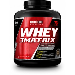 HARDLİNE WHEY 3 MATRİX 2300 GR ÇİLEK HARDLİNE WHEY 3 MATRİX 2300 GR ÇİLEK