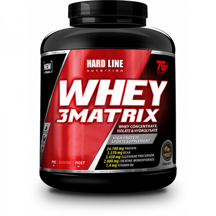 HARDLİNE WHEY 3 MATRİX 2300 GR LEMON CHEESECAKE