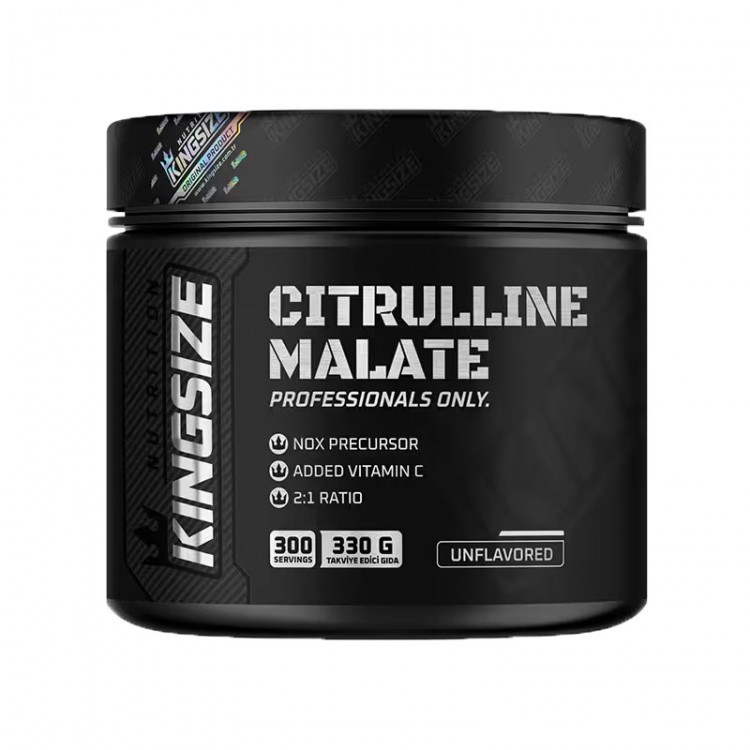 KİNGSİZE NUTRİTİON CITRULLINE MALATE 330 GR AROMASIZ