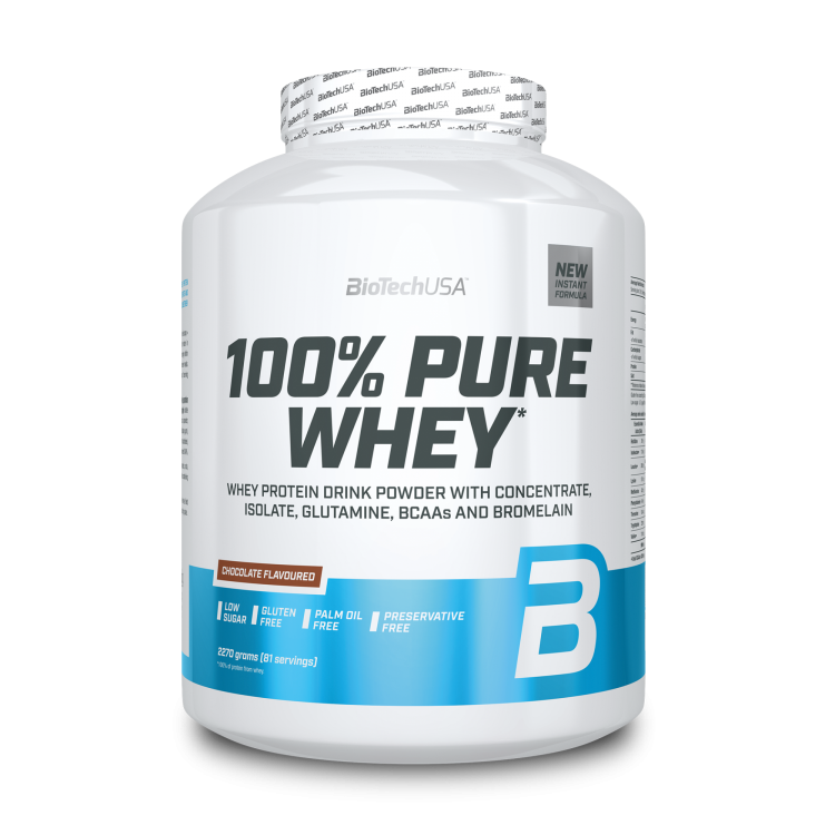 BİOTECHUSA 100% PURE WHEY 2270 GR