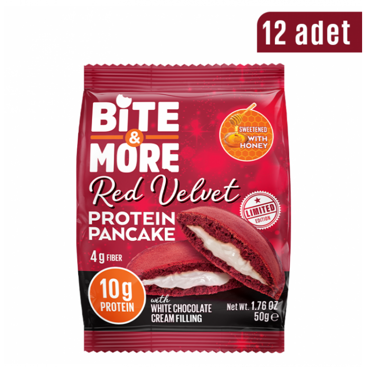 BİTE MORE PROTEİN PANCAKE (50 GR) - 12 ADET