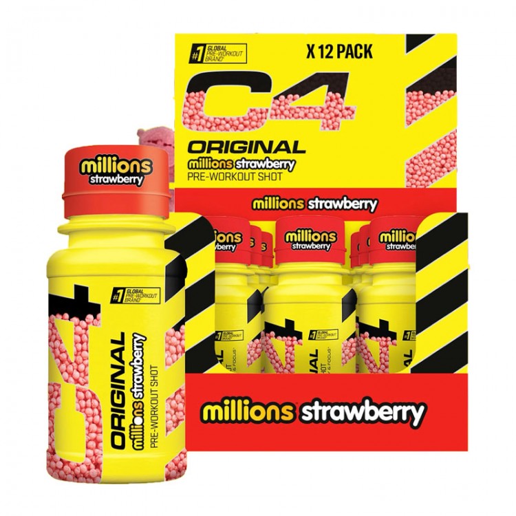CELLUCOR C4 PRE-WORKOUT 12 SHOT CELLUCOR C4 PRE-WORKOUT 12 SHOT