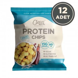 CLEAN POWDERS PROTEİN CHİPS 50 GR TUZ SİRKE 12 ADET CLEAN POWDERS PROTEİN CHİPS 50 GR TUZ SİRKE 12 ADET