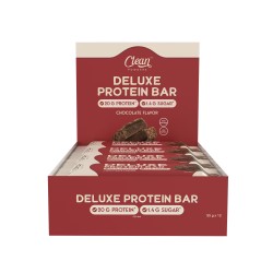 CLEAN POWDERS DELUXE PROTEİN BAR 55 GR 12 ADET ÇİKOLATA CLEAN POWDERS DELUXE PROTEİN BAR 55 GR 12 ADET ÇİKOLATA