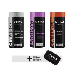 EFFİVE ARGI1500 + CAFFEİNE + CREA1500