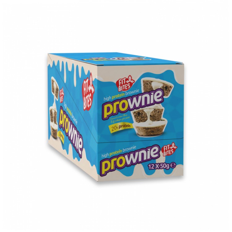 FIT BITES HIGH PROTEIN BROWNIE 12 ADET X 50 GRAM