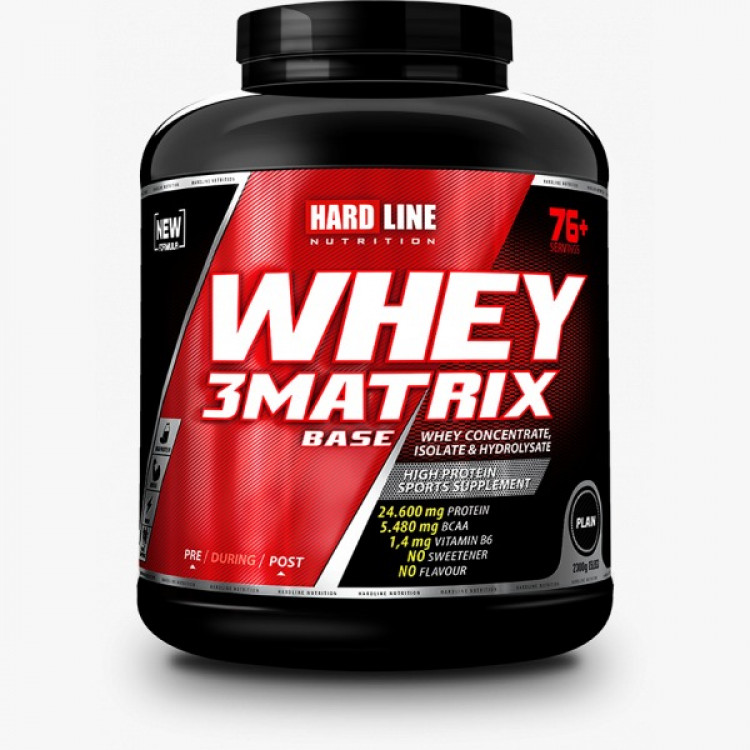 HARDLİNE WHEY 3 MATRİX BASE 2300 GR