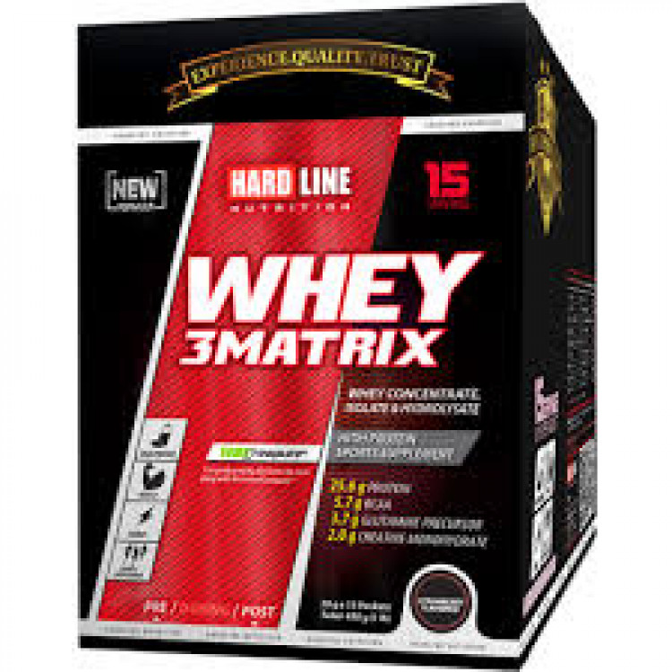 HARDLİNE WHEY 3 MATRİX 450 GR - 15 PAKET