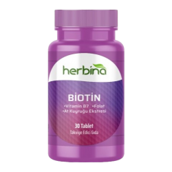 HERBİNA BİOTİN 30 TABLET