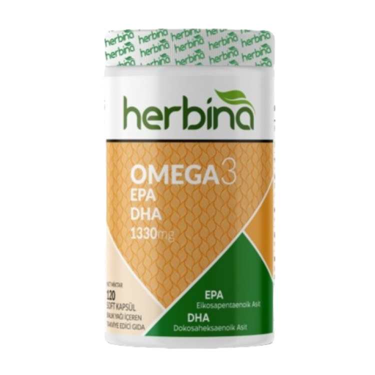 HERBİNA OMEGA-3 120 KAPSÜL