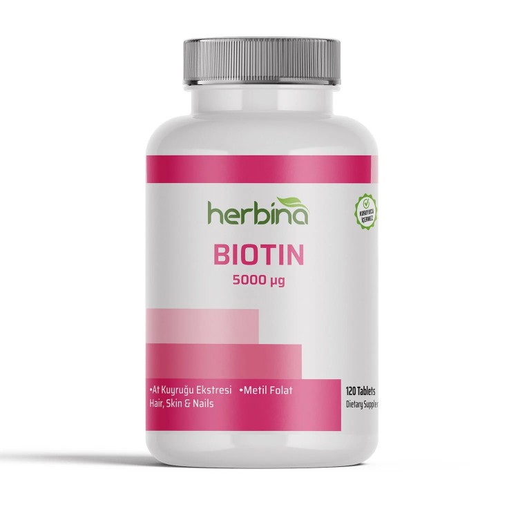 HERBİNA BİOTİN 120 TABLET